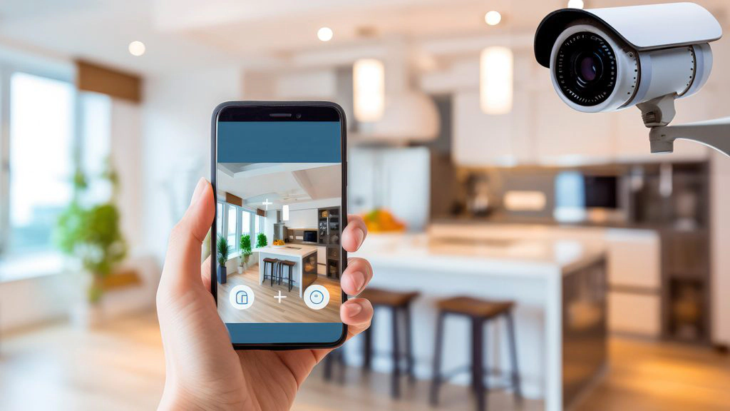 Android Monitoring Home Security Camera